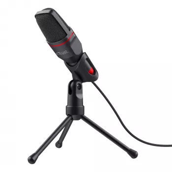 Micrófono para PC Trust GXT 212 negro, rojo