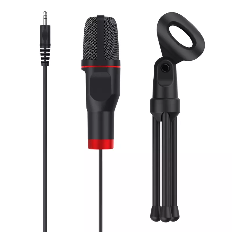 Micrófono para PC Trust GXT 212 negro, rojo