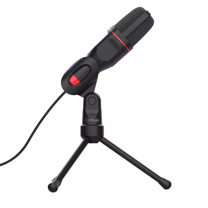 Micrófono para PC Trust GXT 212 negro, rojo