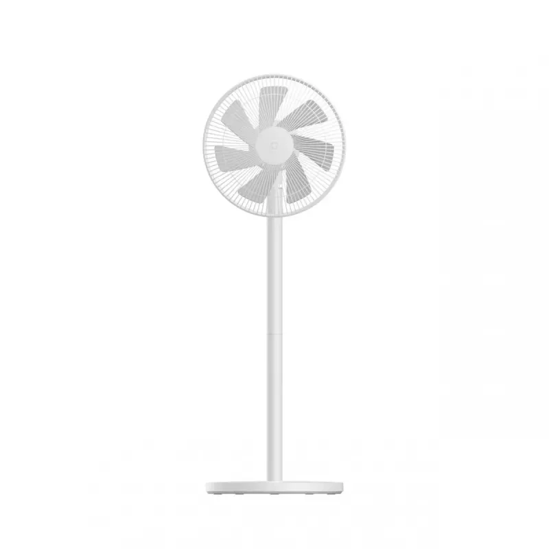 Xiaomi Mi Smart Standing Fan 2 Lite PYV4007GL ventilador de pie, 38 W, 7 aspas, 3 velocidades, oscilación de 90°, control por app mediante Wi-Fi, altura regulable 64,2–100 cm, blanco