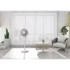 Xiaomi Mi Smart Standing Fan 2 Lite PYV4007GL ventilador de pie, 38 W, 7 aspas, 3 velocidades, oscilación de 90°, control por app mediante Wi-Fi, altura regulable 64,2–100 cm, blanco