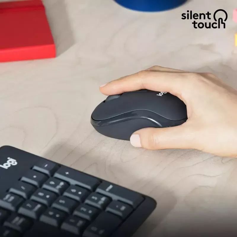 Combo inalámbrico Logitech MK295 Silent teclado RF Wireless QWERTY US International negro