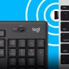 Combo inalámbrico Logitech MK295 Silent teclado RF Wireless QWERTY US International negro