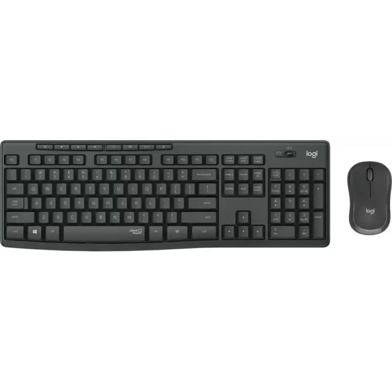 Combo inalámbrico Logitech MK295 Silent teclado RF Wireless QWERTY US International negro