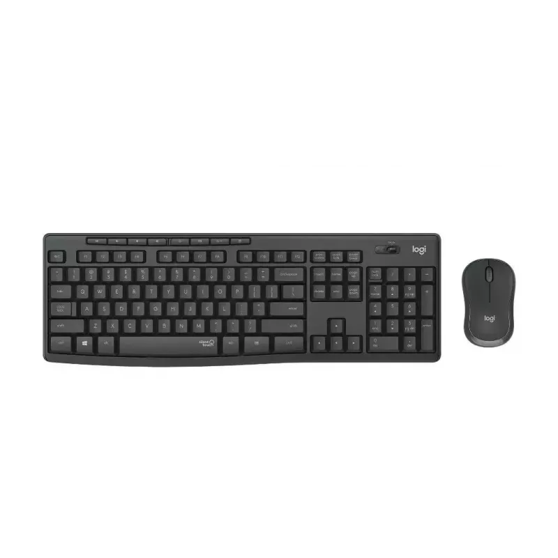 Combo inalámbrico Logitech MK295 Silent teclado RF Wireless QWERTY US International negro