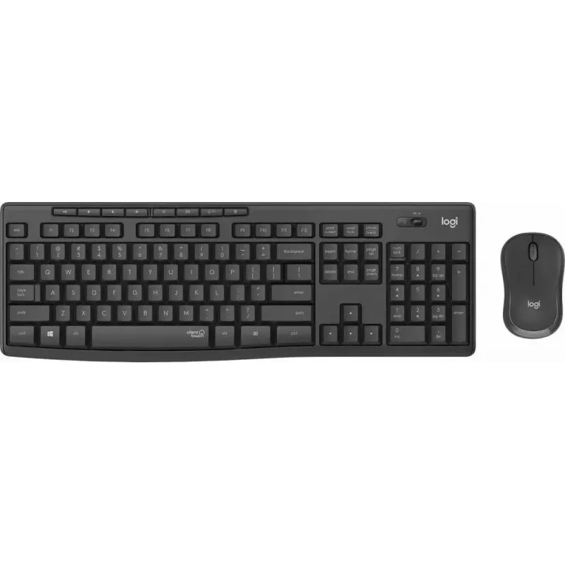 Combo inalámbrico Logitech MK295 Silent teclado RF Wireless QWERTY US International negro