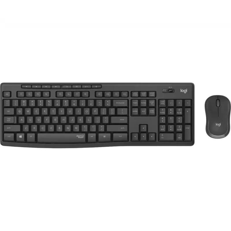 Combo inalámbrico Logitech MK295 Silent teclado RF Wireless QWERTY US International negro