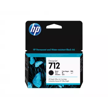 HP 712 38 ml cartucho de tinta negro DesignJet