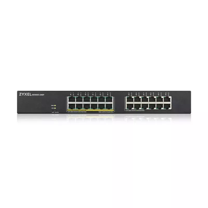 Zyxel GS1900-24EP gestionado L2 Gigabit Ethernet (10/100/1000) Power over Ethernet (PoE) Negro