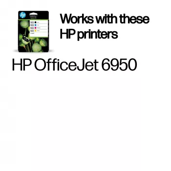 HP 903 pack de 4 cartuchos de tinta originales Negro/Cian/Magenta/Amarillo