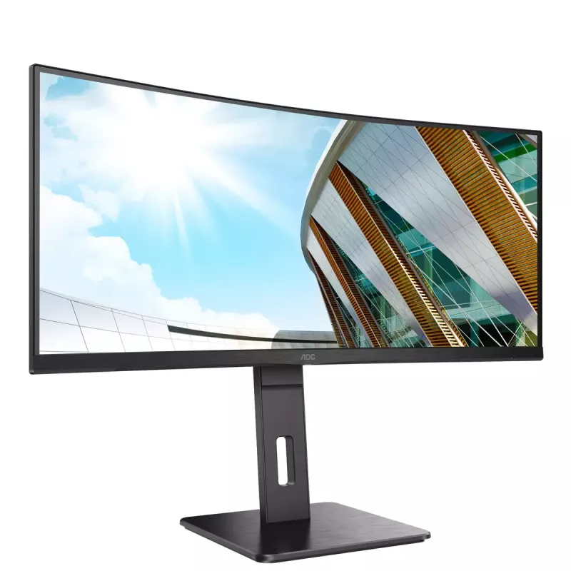 Monitor AOC P2 CU34P2A 86,4 cm (34 pulgadas) 3440 x 1440 Quad HD LED Negro