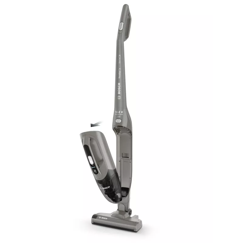 Bosch Serie 2 BBHF214G aspirador de escoba/escoba eléctrica aspirador de escoba 2 en 1 batería en seco sin bolsa Gris