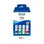 Cartucho Epson Ink C13T00P640 / 104 Multipack BK,C,M,Y