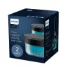 Philips Quick Clean Pod cartucho CC12/50 pack de 2 cartuchos de limpieza para cabezales de afeitadora eléctrica