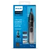 Philips Serie 3000 recortador de nariz Serie 3000 NT3650/16 recortador lavable de nariz, orejas y cejas con 2 accesorios de peine