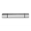 DIGITUS Combo Card Reader Hub (USB-C+USB 3.0) 1x SD, 1x MicroSD, 1x USB 3.0, gris