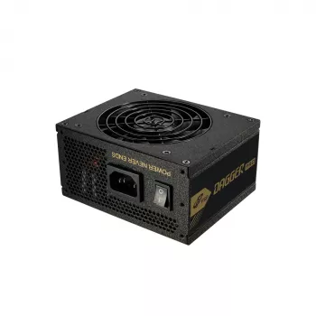 Fuente de alimentación FSP DAGGER PRO 650W SFX SFX3.3 negra, 650 W, 100 - 240 V, 50 - 60 Hz, 10 A, 5 A, 120 W