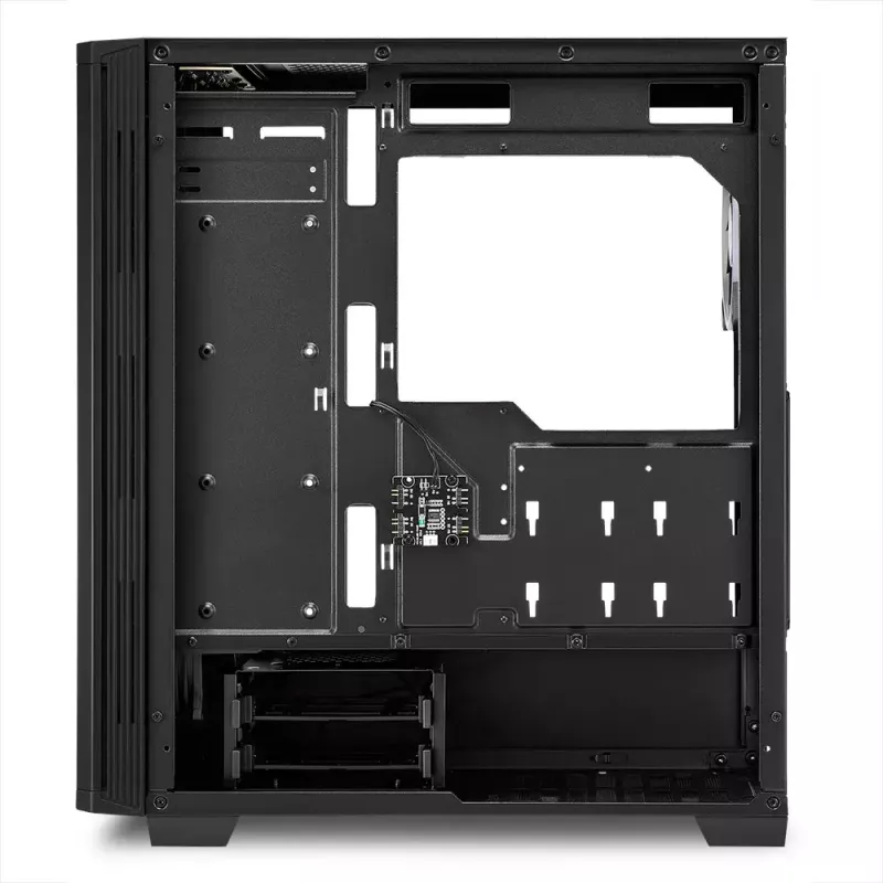 Caja de PC Sharkoon RGB LIT 100 torre Midi negra