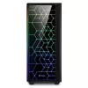 Caja de PC Sharkoon RGB LIT 100 torre Midi negra