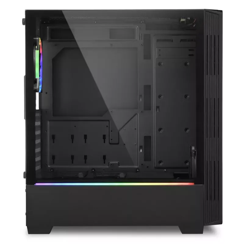 Caja de PC Sharkoon RGB LIT 100 torre Midi negra