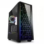 Caja de PC Sharkoon RGB LIT 100 torre Midi negra