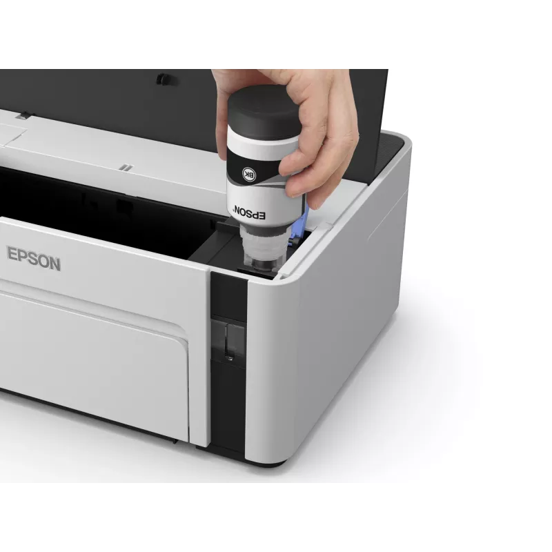 Impresora de inyección de tinta Epson EcoTank ET-M1120 — monocromo, A4, 1440x720 DPI, Wi‑Fi, depósito de tinta rellenable