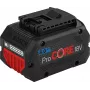 Bosch Professional ProCORE18V 1600A016GK batería, 18 V, 8,0 Ah, Li-Ion, AMPShare Alliance, negro/rojo