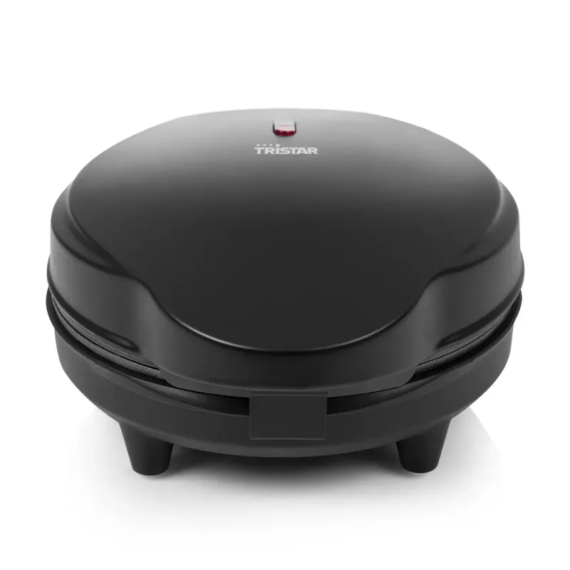 Máquina de gofres Tristar WF-1170, molde redondo, 700 W, 220–240 V, 1,35 kg, negra