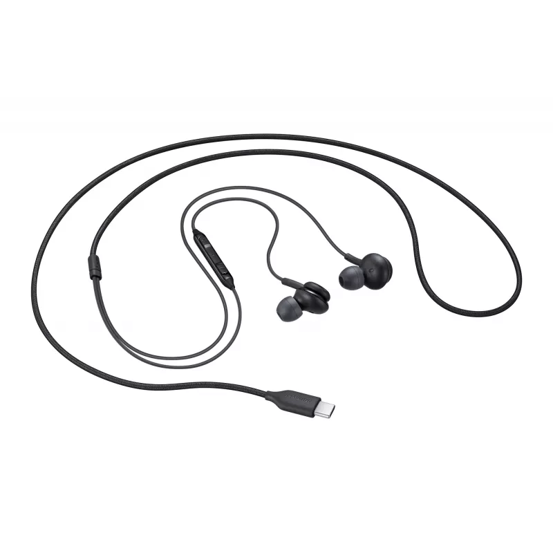 Auriculares USB-C Samsung EO-IC100 con micrófono, negros