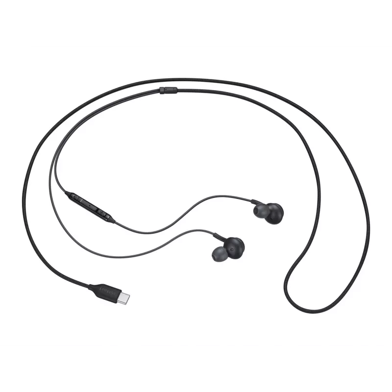 Auriculares USB-C Samsung EO-IC100 con micrófono, negros