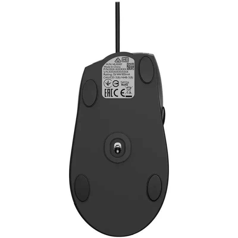 Ratón con cable LOGITECH Advanced M500s USB negro