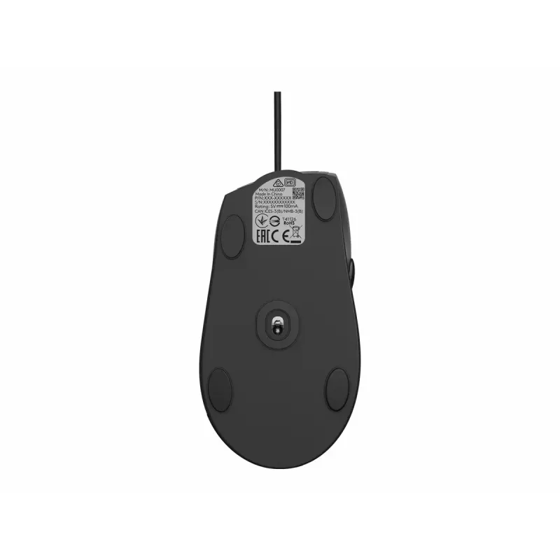 Ratón con cable LOGITECH Advanced M500s USB negro