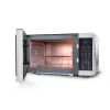 Microondas Sharp YC-MG02E-S negro, acero microondas combinado de sobremesa 20 l 800 W