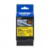 Cinta de etiquetas Brother TZE-SL651 negro sobre dorado