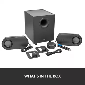 Altavoces de ordenador Bluetooth LOGITECH Z407 con subwoofer y control inalámbrico