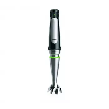 Batidora de brazo Braun MultiQuick 7 MQ 7045X 1,25 L 1000 W negra, acero inoxidable
