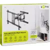 Soporte de pared para TV Goobay Pro FULLMOTION (XL) 60 kg 43–100 inch