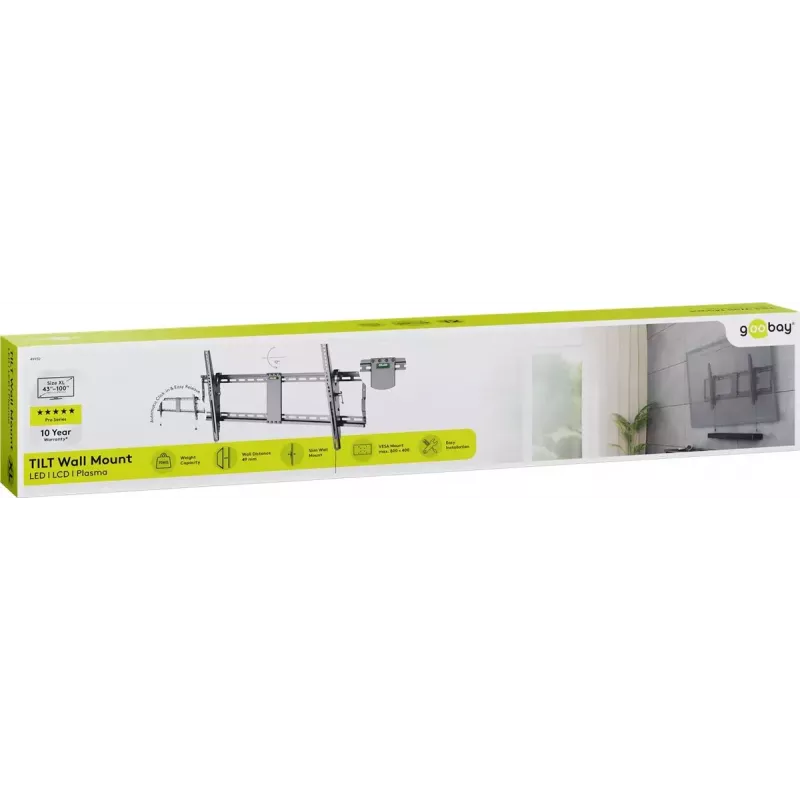 Soporte de pared para TV Wentronic Pro TILT (XL) 2,54 m (100