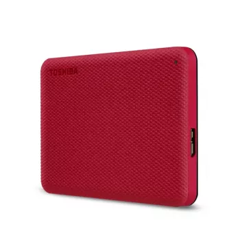 Disco duro externo TOSHIBA Canvio Advanced 2.5in 4TB USB 3.2 Gen 1 rojo