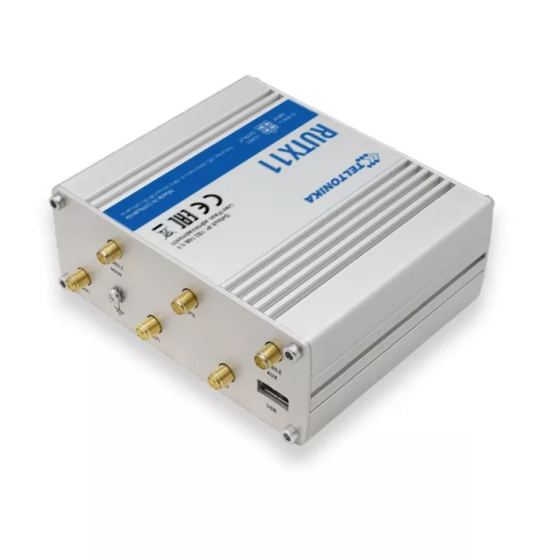Router industrial TELTONIKA Rutx11 4g Lte CAT6 Wi-Fi de doble banda