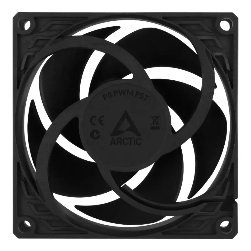 ARCTIC P8 PWM PST - Ventilador de 80 mm optimizado para presión con PWM PST