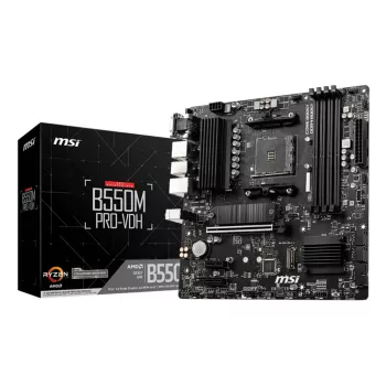 Placa base MSI B550M PRO-VDH AMD B550 Socket AM4 micro ATX