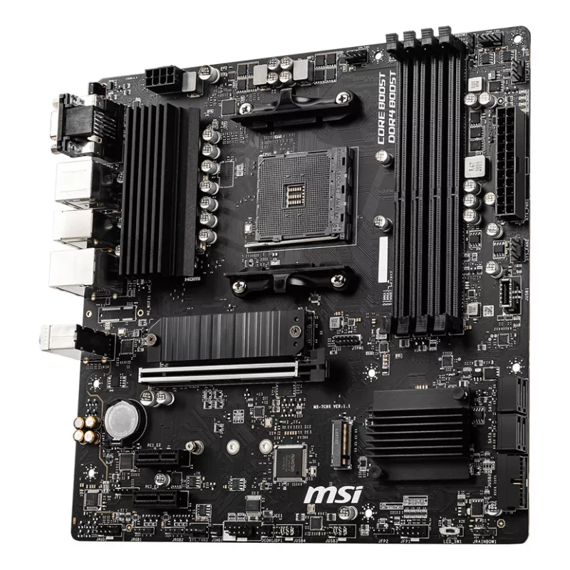 Placa base MSI B550M PRO-VDH AMD B550 Socket AM4 micro ATX