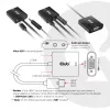 Adaptador de cable de vídeo CLUB3D CAC-1302 0,5 m HDMI tipo A (estándar) VGA (D-Sub) Negro