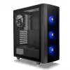 Caja de PC Thermaltake Versa J25 TG RGB Midi Tower Negra