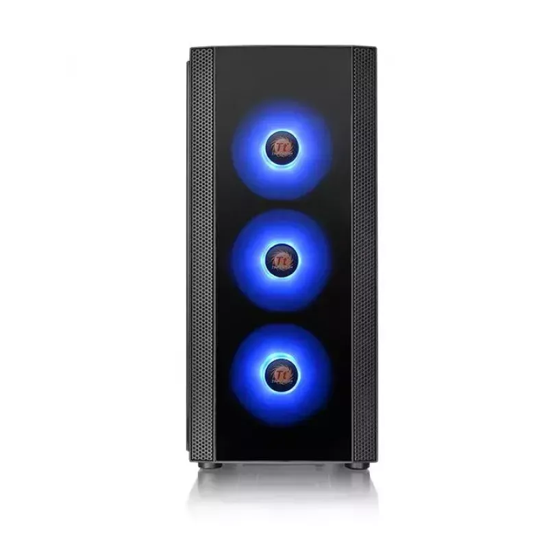 Caja de PC Thermaltake Versa J25 TG RGB Midi Tower Negra