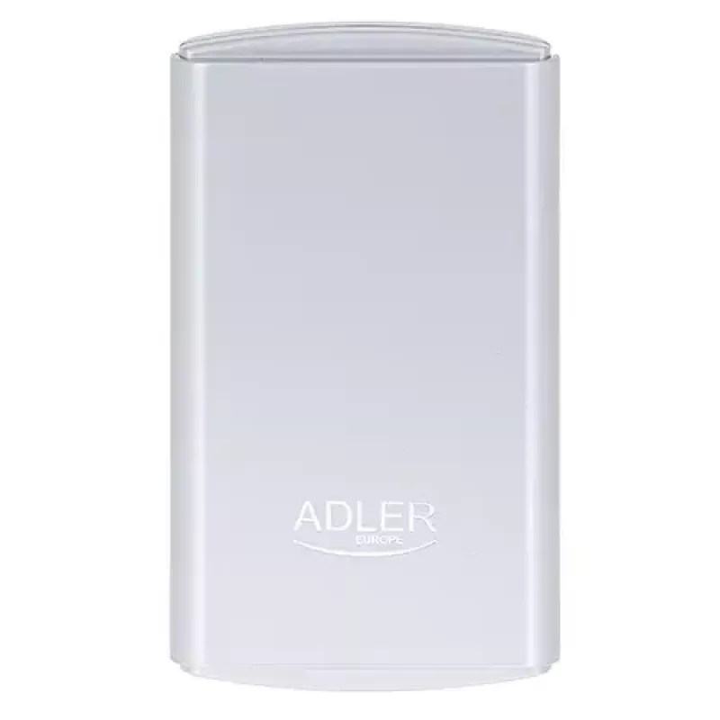 Balanza de precisión Adler AD 3168, 100 g de capacidad, 0,01 g de precisión, plateada, portátil