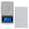 Balanza de precisión Adler AD 3168, 100 g de capacidad, 0,01 g de precisión, plateada, portátil