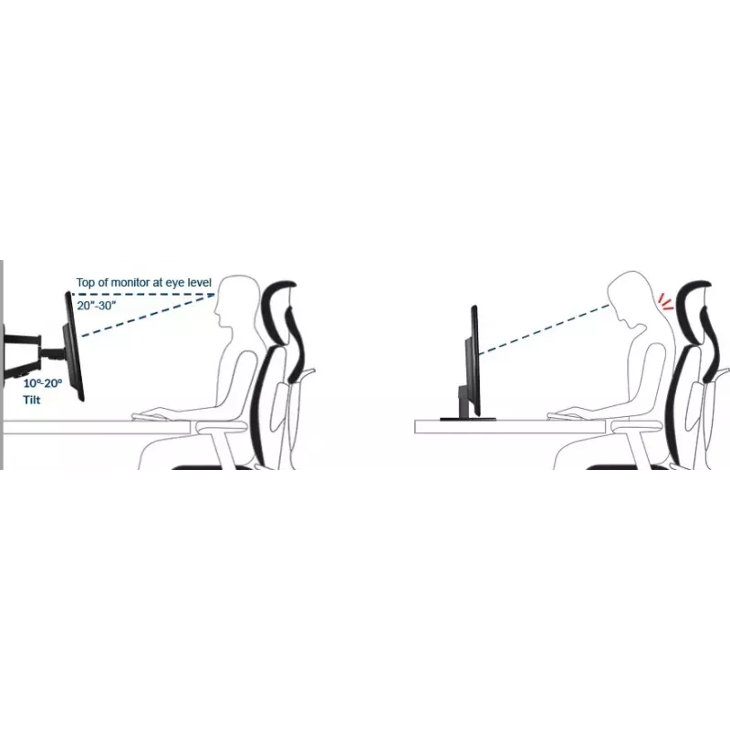 ARCTIC W1C - Soporte de pared con brazo articulado extensible