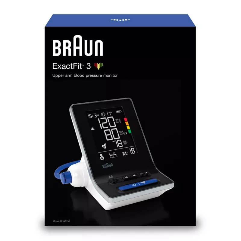 Braun ExactFit 3 Brazo Automático 2 usuarios